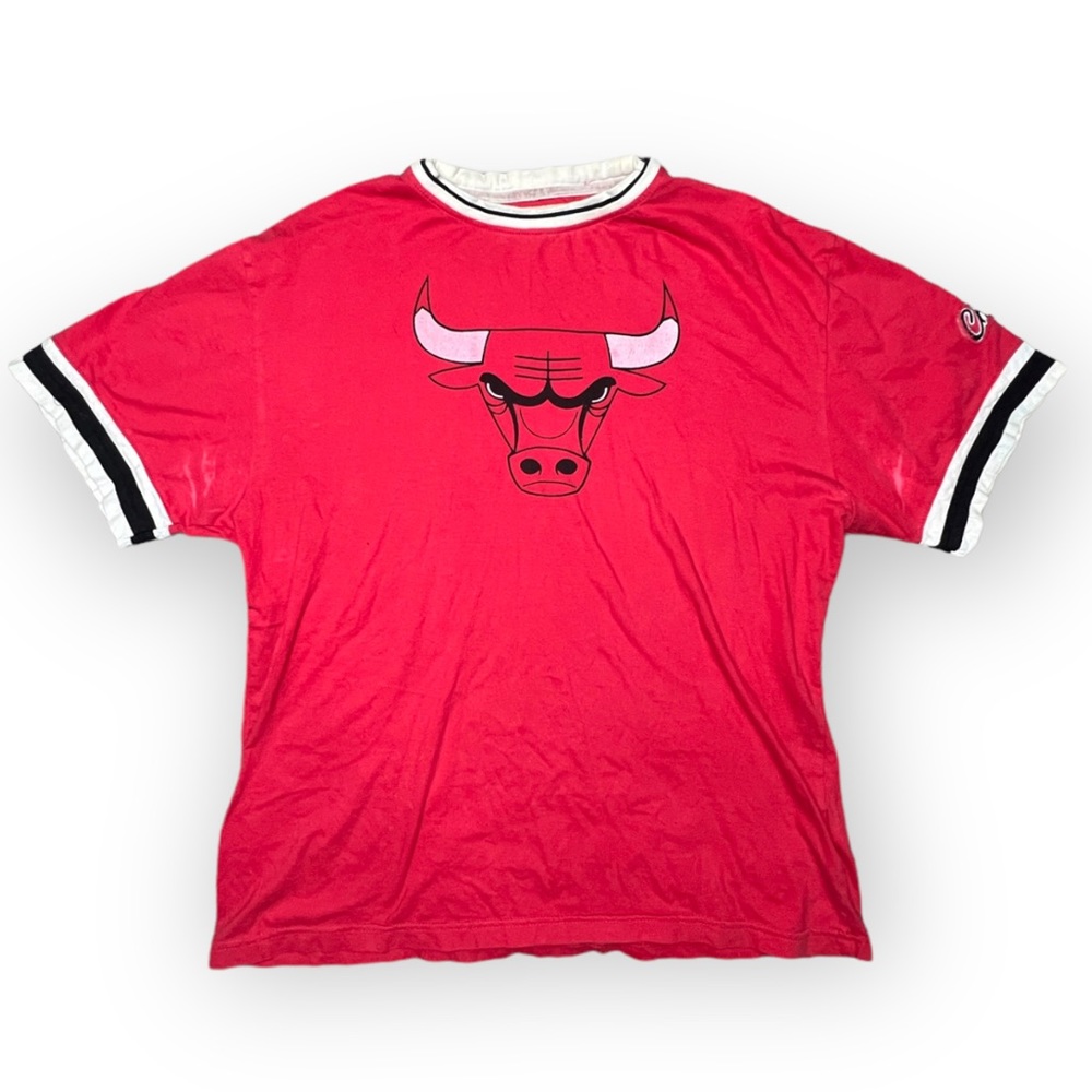 Classic Vintage Retro Chicago Bulls T-Shirt Medium